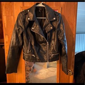 Women’s Faux Leather Jacket